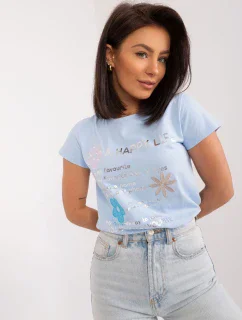 Blúzka RV BZ 9619.27X svetlo modrá