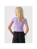 Hladké dievčenské tričko 4F 4FJRSS24TTSHF2053-52S