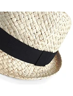 Beechfield B 720 Klobúk s pleteným vzhľadom „Festival Trilby“ 53.0720 natural Beechfield B 720 Klobúk s pleteným vzhľadom „Festival Trilby“ 53.0720 natural