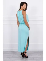 Boho šaty s peplum plisé Boho šaty s peplum plisé