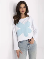 MI BZ blúzka M6169.03 bielo-modrá