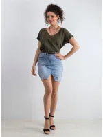 Tričko RV TS 4832.40P khaki