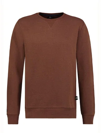 Pánska mikina H10600T21244C3 tmavo hnedá - Sublevel Pánska mikina H10600T21244C3 tmavo hnedá - Sublevel