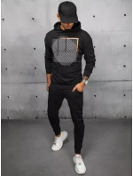 FashionStreet čierna pánska tepláková súprava AX0689