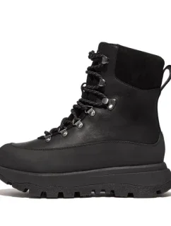 Vychádzková obuv FitFlop Neo-D-Hyker Waterproof Fabric/Suede W GP3-090