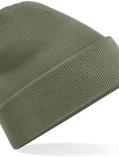 Beechfield B 45 Pletená čiapka „Original“ 53.0045 olivovo zelená