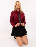 Košeľa DHJ KS 9213 1.77P bordová