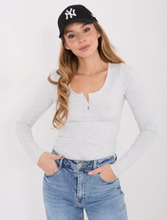 Blúzka WT BZ A1175.98 svetlosivá