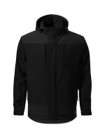 Vertex pánska zimná softshellová bunda čierna