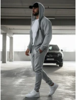 FashionStreet šedé pánske tepláky UX2623 FashionStreet šedé pánske tepláky UX2623