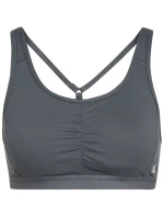 Dámska športová podprsenka adidas Coreessentials Medium-Support šedá HD7686