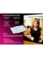 Náplasť na čistenie odevov BA-15