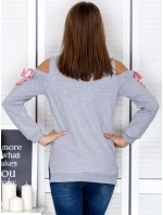 Mikina PL BL 1452.02 šedá