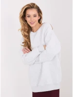 WT BL mikina A1047.69 svetlo šedá