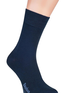 Pánske ponožky 09 dark blue - Skarpol