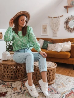 Damskie Koronkowe Tenisówki BIG STAR W274925 Białe