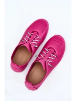 Półbuty Damskie Ze Skóry Naturalnej Artiker 54C0830 Różowe