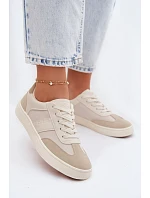 Dámske nízke tenisky Big Star TT274768 Beige