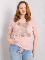 Blúzka RV BZ 6428.47 svetlo ružová Blúzka RV BZ 6428.47 svetlo ružová