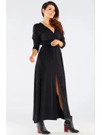 Dámske šaty A454 Čierna - Awama