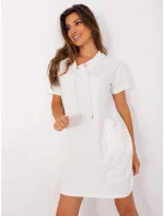 Dámske šaty RV SK 8723.89P Ecru - FPrice