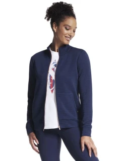 Dámska mikina W3JA261-NVY tmavomodrá - Skechers