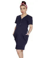 Tehotenská a dojčiace nočná košeľa MAMA DRESS