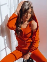 Dámska mikina MY LOVE orange FashionStreet BY1200 Dámska mikina MY LOVE orange FashionStreet BY1200