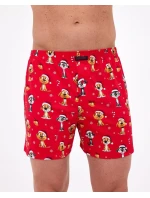 Boxerky Cornette 016/21 Psi 2 Vianočné 3-5XL
