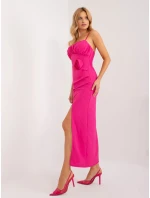 DHJ SK 18992 šaty.16X fuchsiová