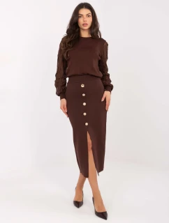 Sukňa PM SD YIS1059.71 hnedá