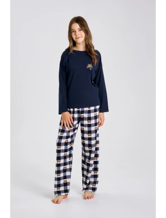 3503 DIEVČENSKÉ DLHÉ PYŽAMO ASTRID 146-158