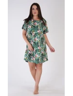 Dámska nočná košeľa s krátkym rukávom Michelle