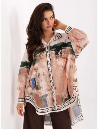 IT košeľa KS 18729.12 svetlo béžová