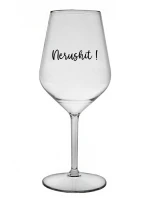 NERUSHIT! - čirá nerozbitná sklenice na víno 470 ml NERUSHIT! - čirá nerozbitná sklenice na víno 470 ml