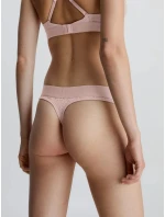 Dámske tangá 000QF7287E 7NS béžové - Calvin Klein