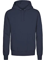 Promodoro 1680 Pánska mikina s kapucňou „X.O“ 40.1680 tmavomodrá
