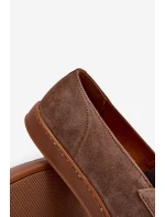 Pánske semišové mokasíny Zazoo 1566 brown Pánske semišové mokasíny Zazoo 1566 brown