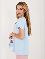 Blúzka RV BZ A1247.99 svetlo modrá