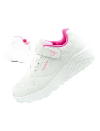 Skechers Uno Lite detské športové tenisky biele pohodlné