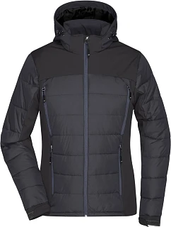 Daiber JN 1049 Dámska outdoorová hybridná bunda 02.1049 čierna