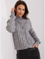 Jumper AT SW 2235.00P tmavo šedá