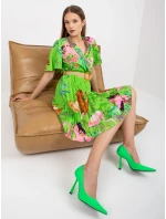 Šaty DHJ SK 15817.32 svetlo zelená