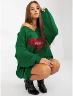 Mikina VI BL 3113.73P tmavo zelená Mikina VI BL 3113.73P tmavo zelená