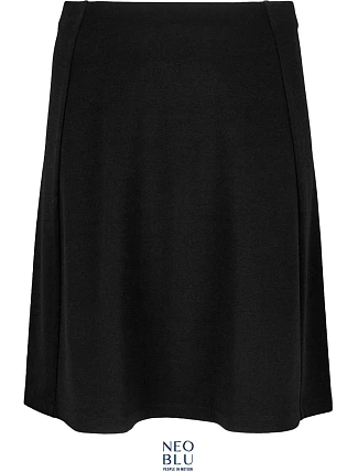 NEOBLU Chloe Trapezová sukňa 24.3795 deep black