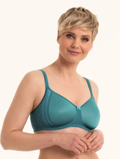 Mäkká podprsenka Fleur s penovou výplňou 5654 light emerald - RosaFaia