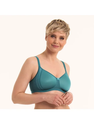 Mäkká podprsenka Fleur s penovou výplňou 5654 light emerald - RosaFaia