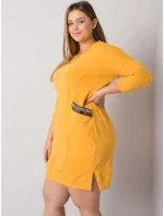 Šaty RV SK 6836.55P tmavo žltá Šaty RV SK 6836.55P tmavo žltá