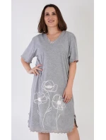 Dámska nočná košeľa s krátkym rukávom Leona