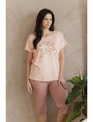 Taro 3570 Valentina pyžamo kr/r 2XL-3XL W26 Taro 3570 Valentina pyžamo kr/r 2XL-3XL W26